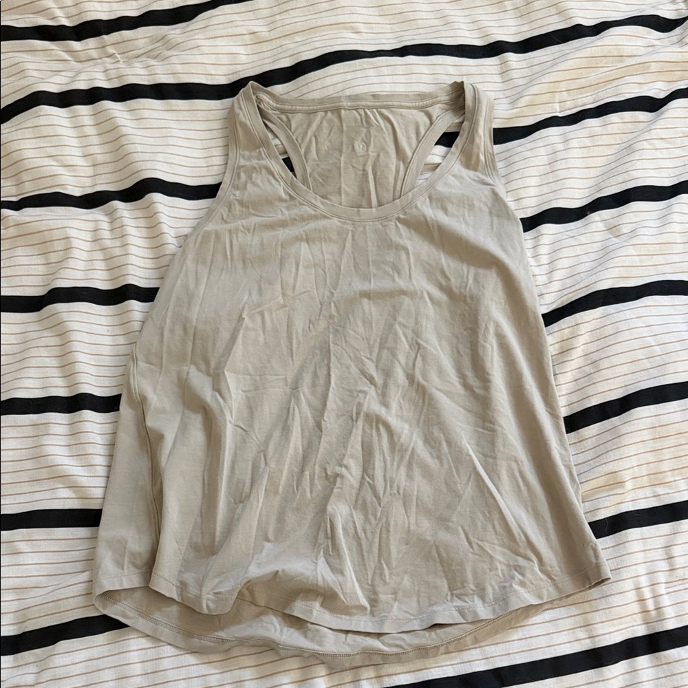 lululemon athletica Love Tank in Mojave Tan.